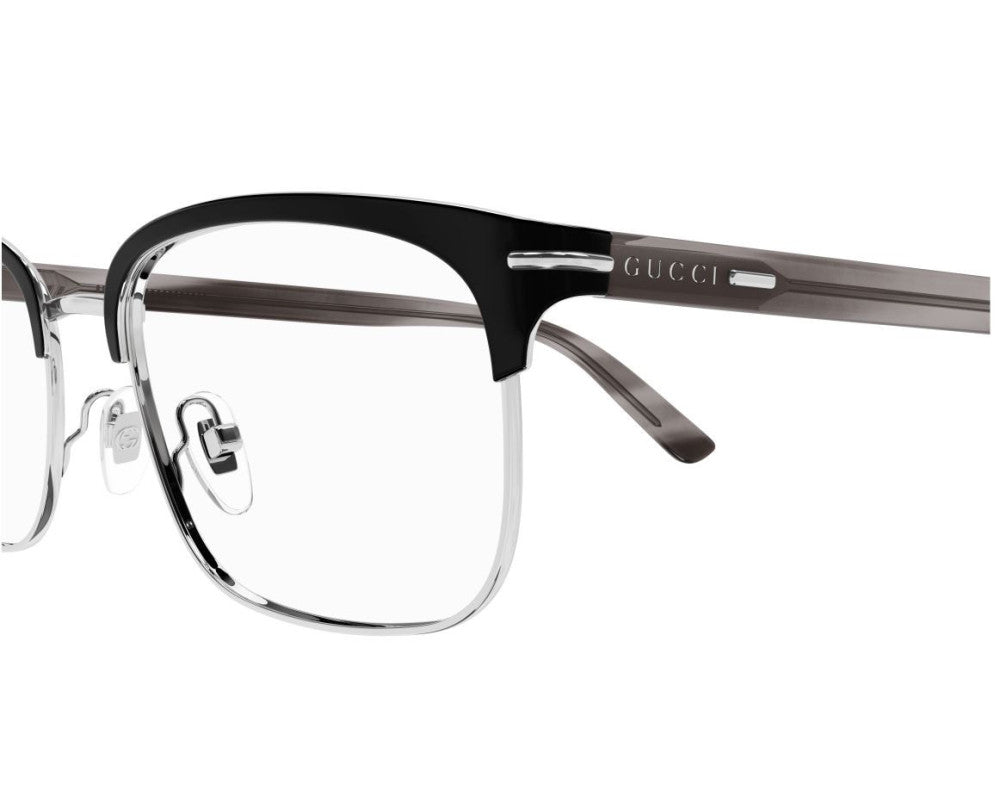 Lunettes de vue Gucci Lettering GG1448O Noir (001) - vue arrière
