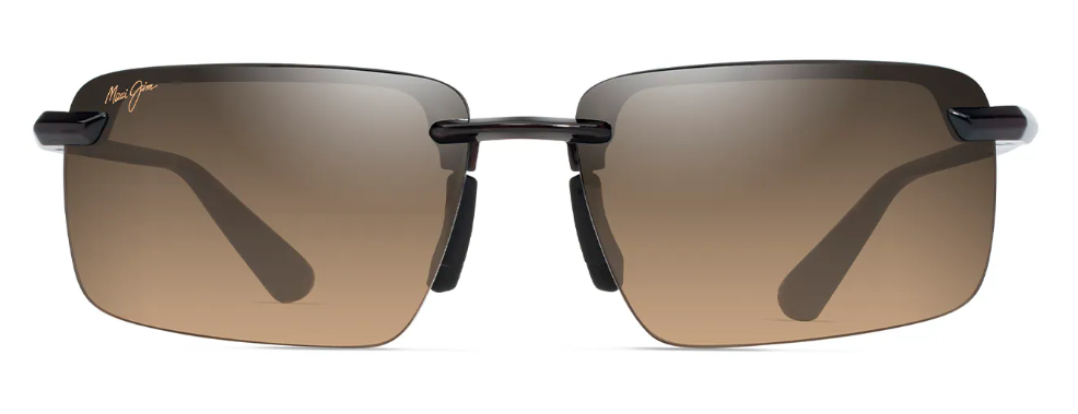 Lunettes de soleil Maui Jim Laulima – coloris Havane foncé brillant