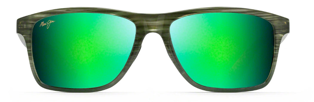 Lunettes de soleil Maui Jim Onshore – coloris Olive strié dégradé