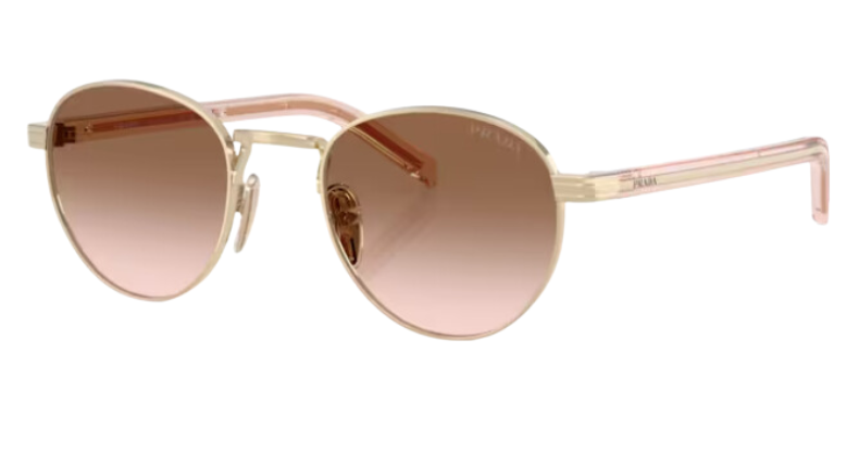 Lunettes de soleil Prada PR B52S - Or Pâle (ZVN0A6)