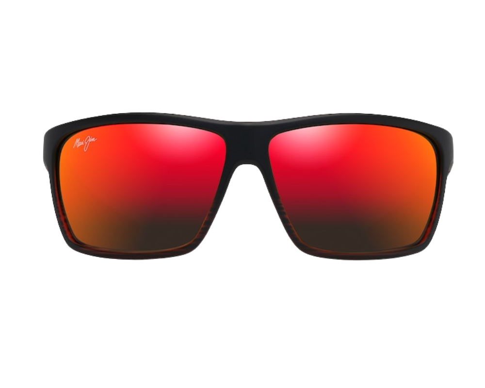 Lunettes de soleil Maui Jim Alenuihaha – coloris Bordeaux strié