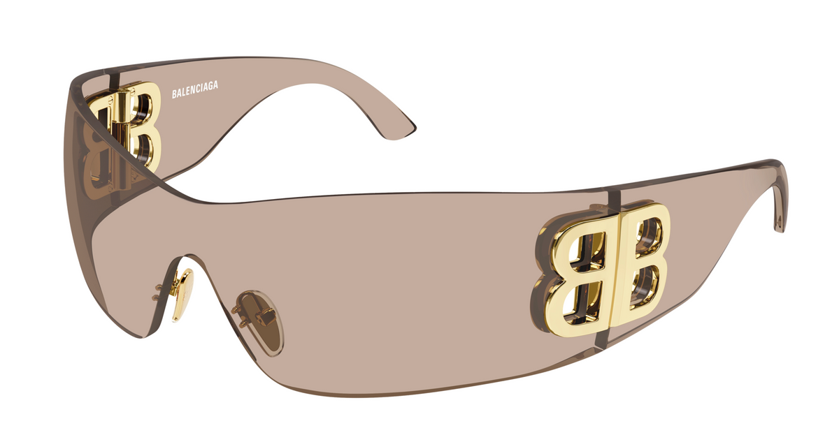 Lunettes de soleil Balenciaga Everyday BB0359S - Marron