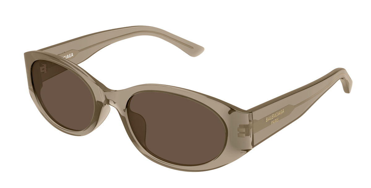 Lunettes de soleil Balenciaga Everyday BB0369SK - Marron