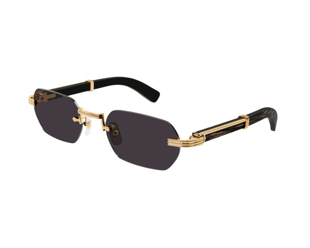 Lunettes de soleil Cartier Corne et Bois Première CT0362S