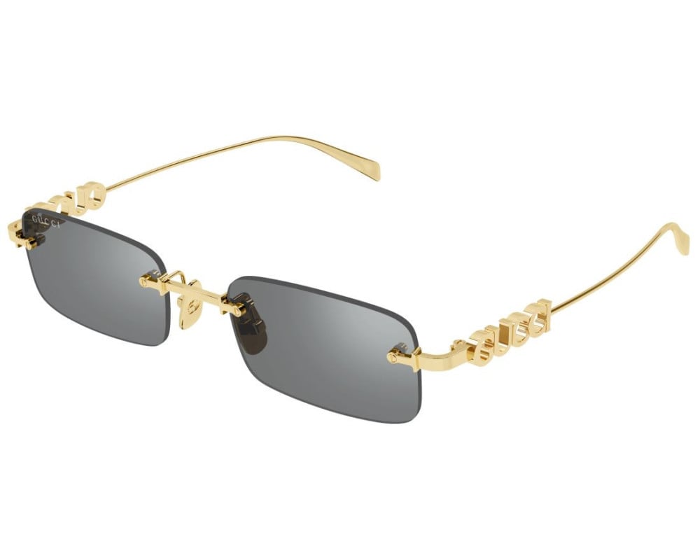 Lunettes de soleil Gucci Cruise GG1808S Doré (002) - vue de profil