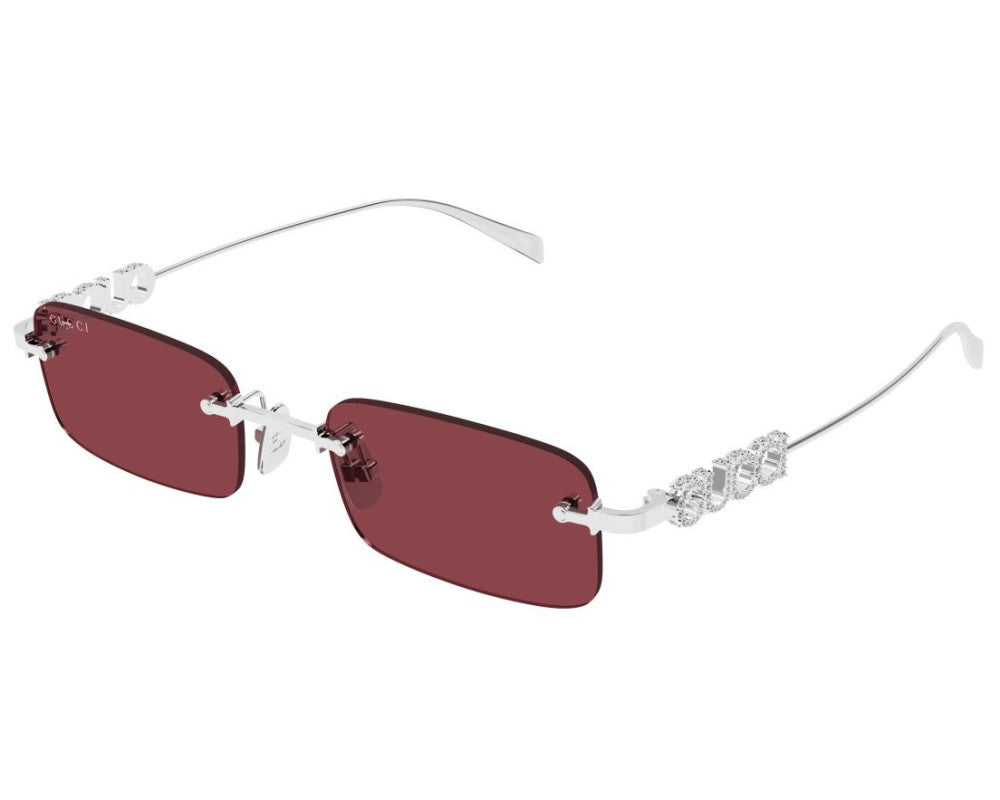 Lunettes de soleil Gucci Cruise GG1808S Doré (002) - vue de profil