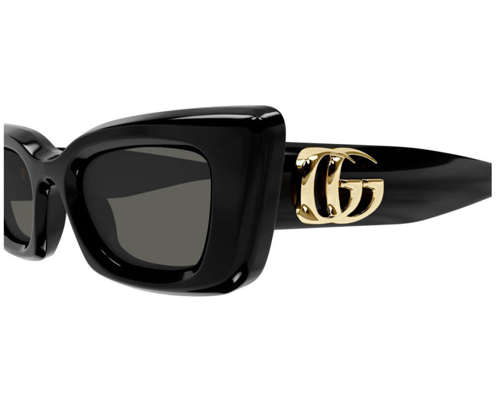 Lunettes de soleil Gucci Cruise GG1827S Noir - vue 3/4