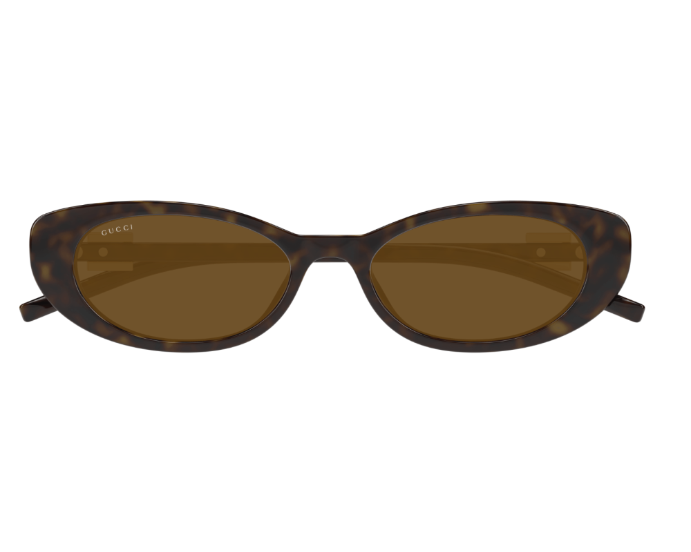 Lunettes de soleil Gucci Emblem GG1680S Noir - détail des branches
