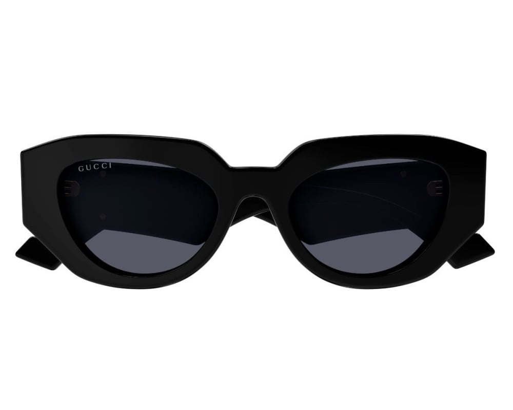 Lunettes de soleil Gucci GG Logo GG1421S Noir - vue de profil