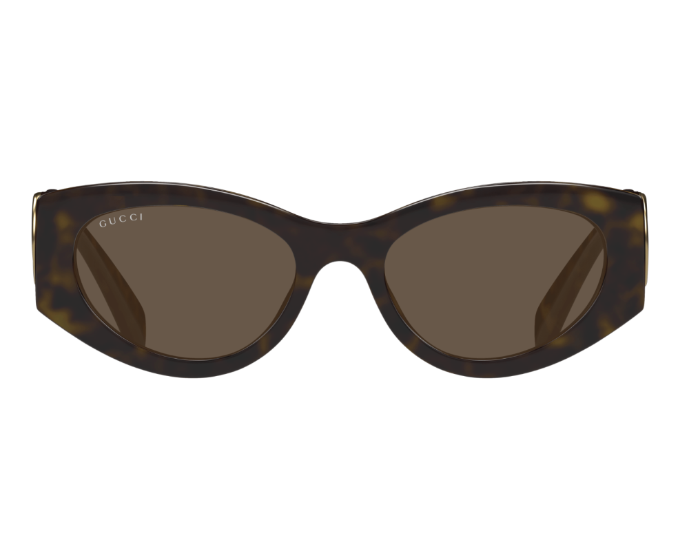Lunettes de soleil Gucci GG Logo GG1691S Noir - vue arrière