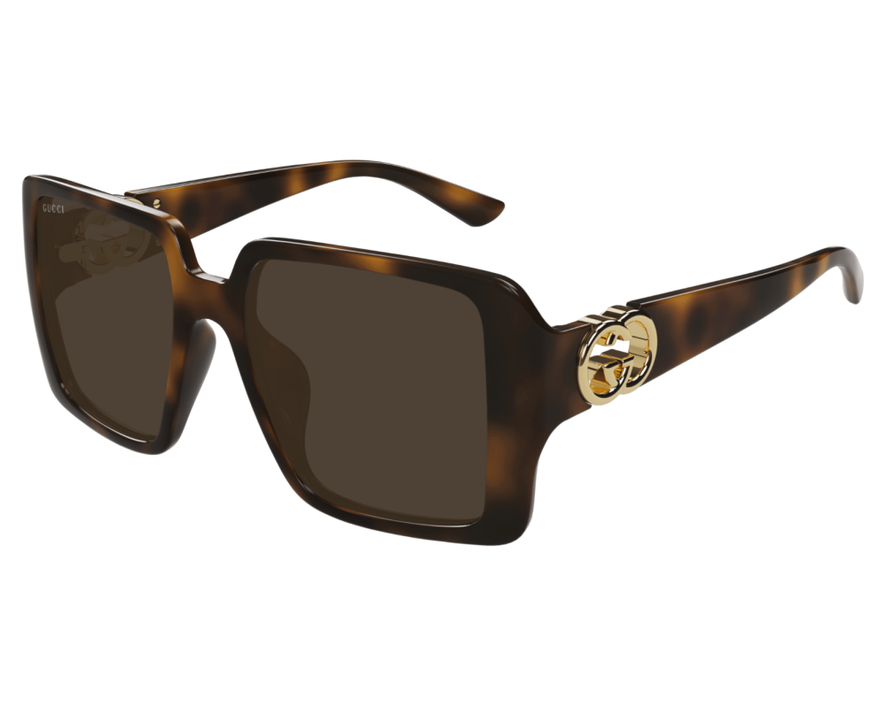 Lunettes de soleil Gucci GG Logo GG1692S Noir - détail des branches