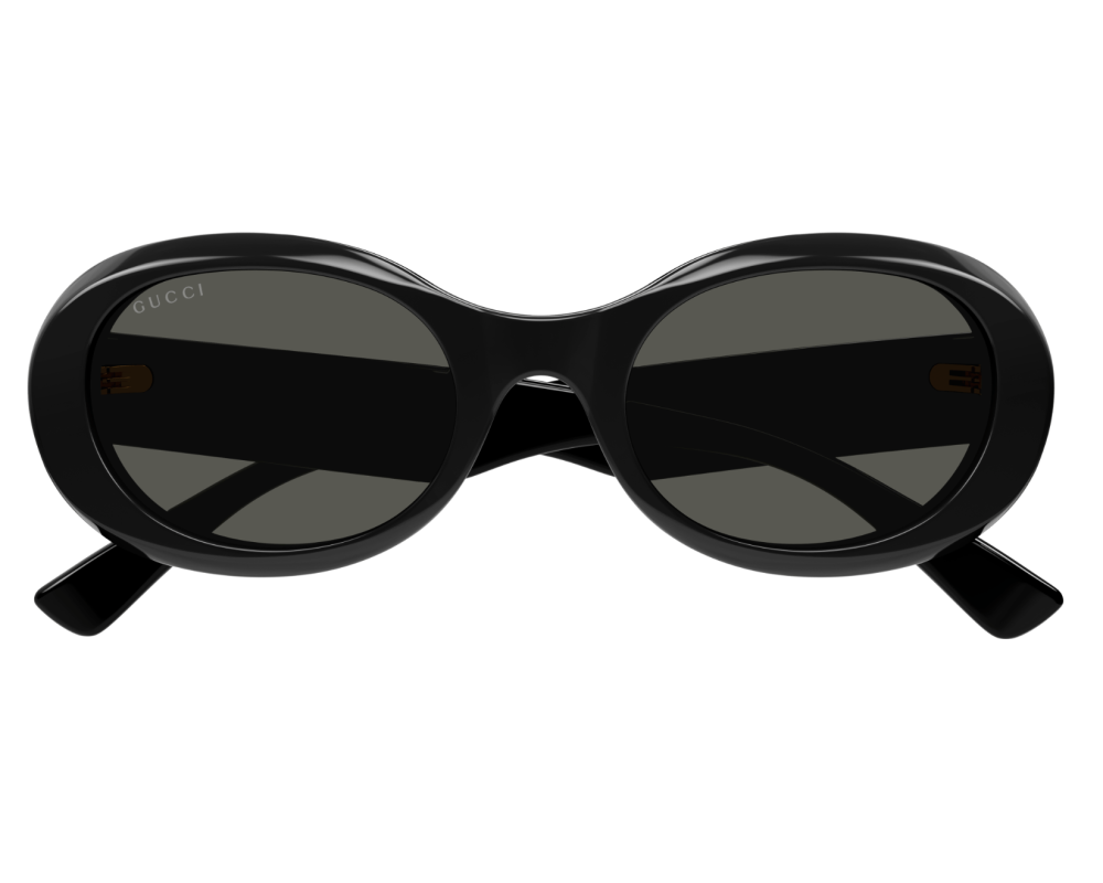 Lunettes de soleil Gucci Lettering GG1587S Noir - vue de profil