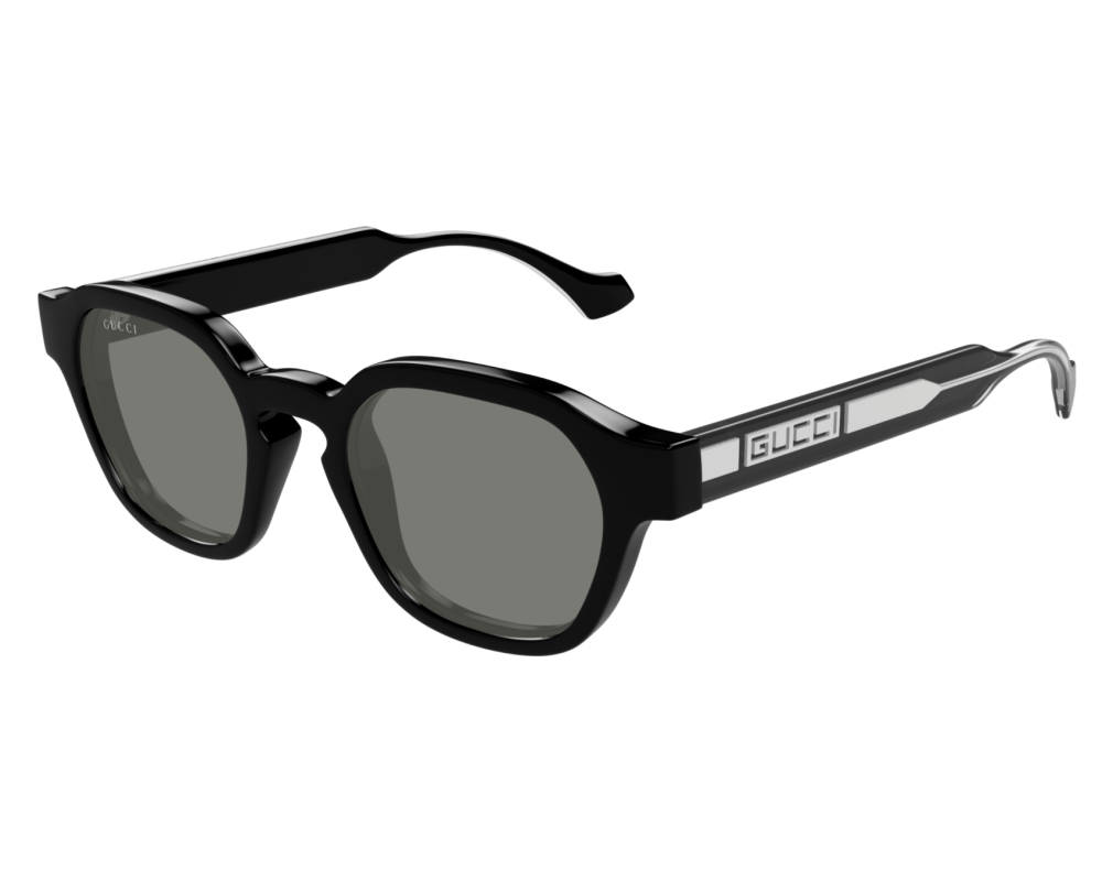 Lunettes de soleil Gucci Lettering GG1730S Noir - vue de face