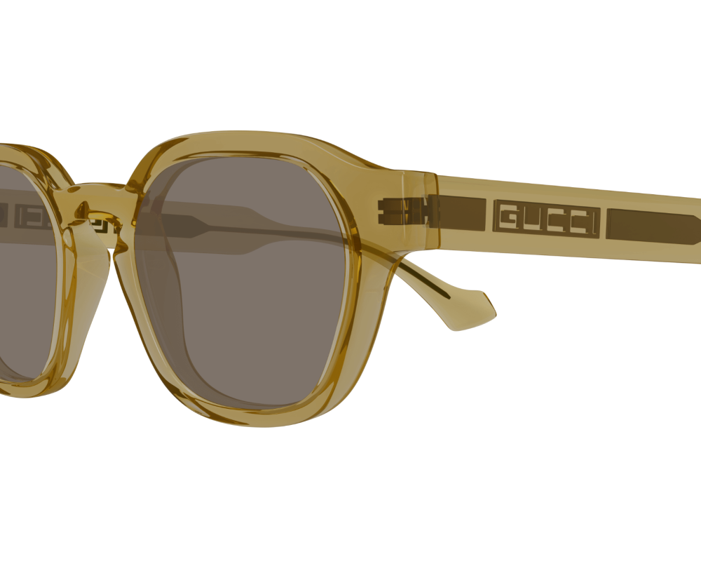 Lunettes de soleil Gucci Lettering GG1730S Noir - détail des branches