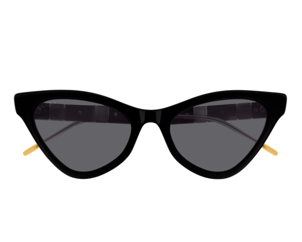 Lunettes de soleil Gucci Web GG0597S Noir - vue de profil