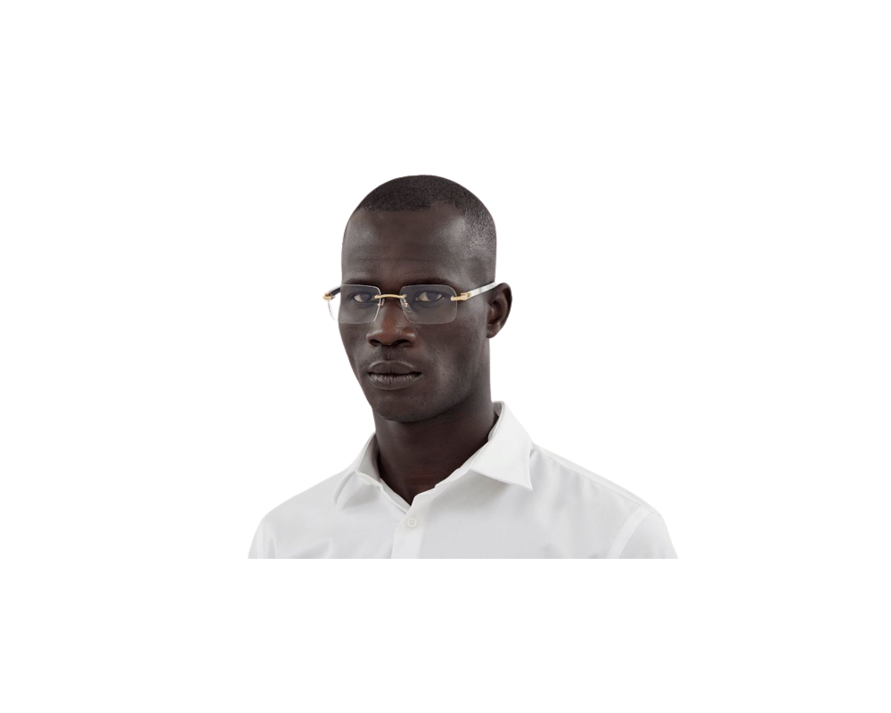 Cartier Horn and Wood C Décor Optical Glasses CT0453O