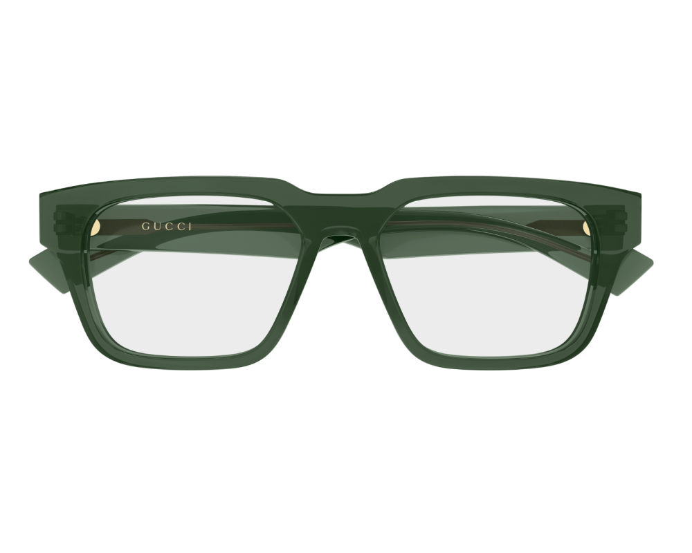 Lunettes de vue Gucci Logo GG0963O Noir - vue de profil