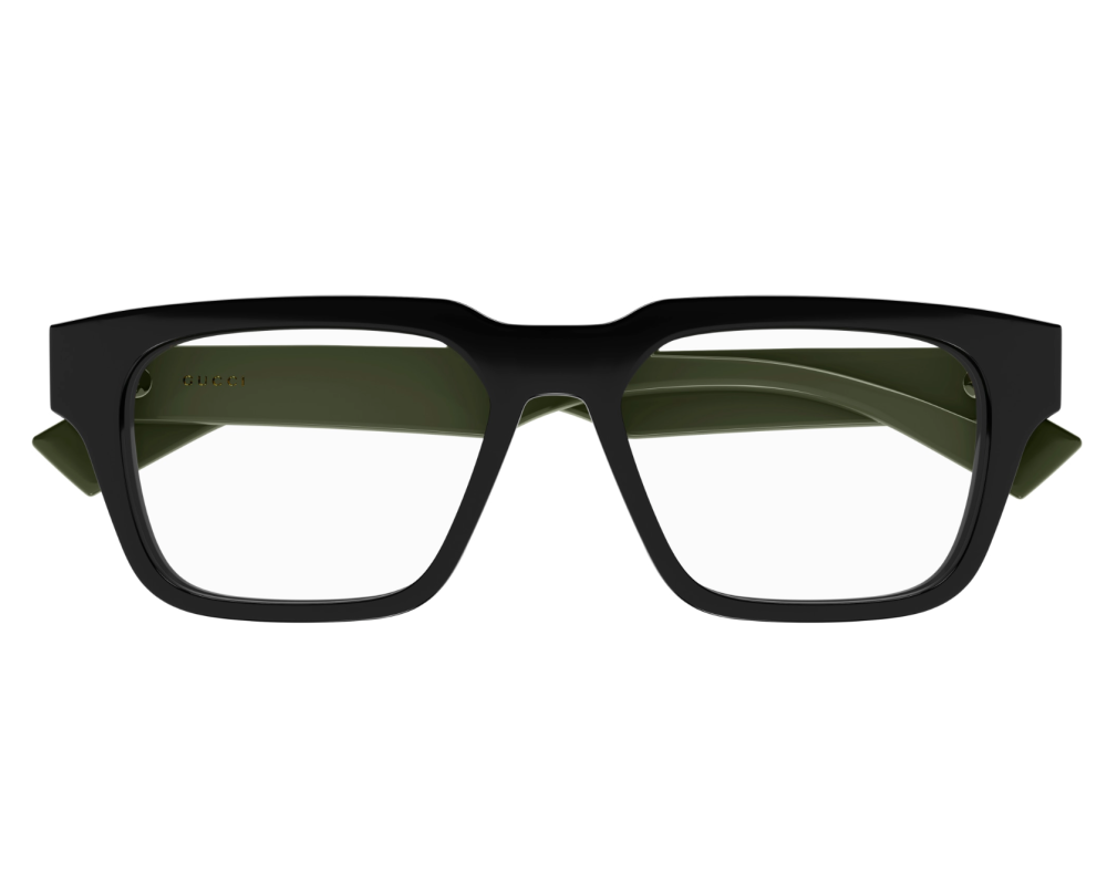 Lunettes de vue Gucci Logo GG0963O Noir - vue de profil