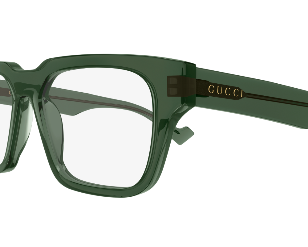 Lunettes de vue Gucci Logo GG0963O Noir - détail des branches