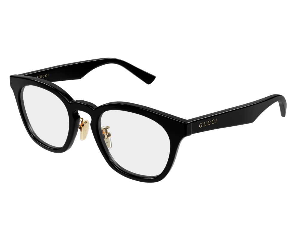 Gucci GG2187OA – Noir (001) – Vue de trois quarts