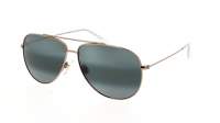 Lunettes de soleil Maui Jim Hau Oli – coloris Doré clair brillant avec cristaux