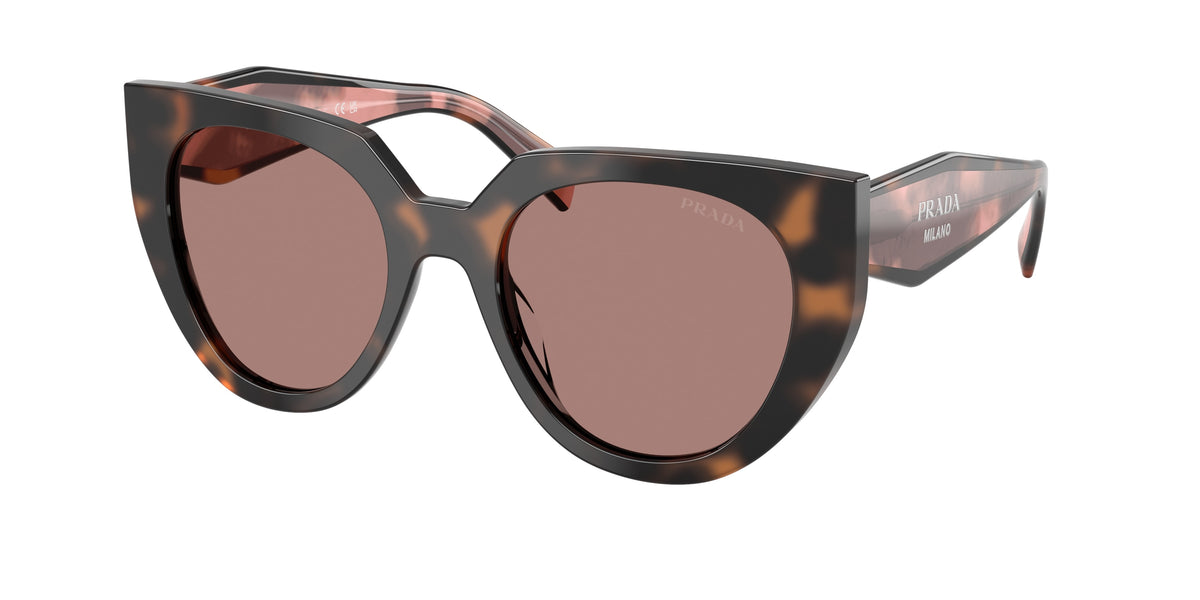Prada PR 14WS – Écaille de tortue mauve 23A60B