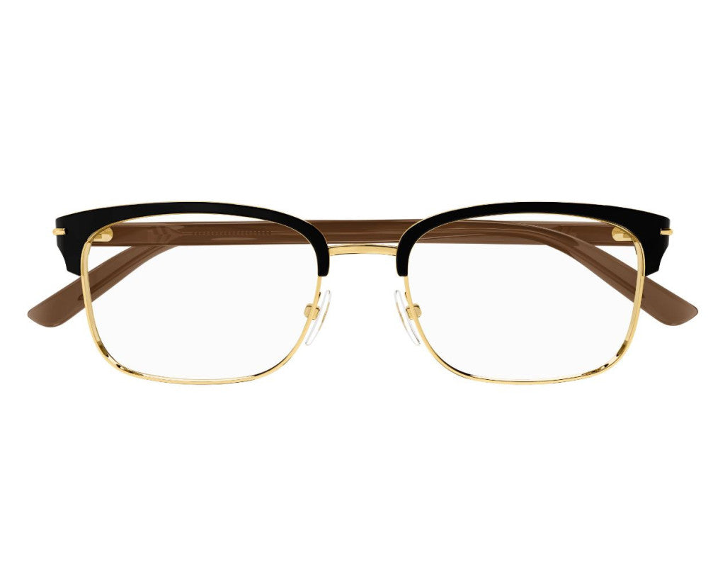 Lunettes de vue Gucci Lettering GG1448O Noir (001) - vue de face