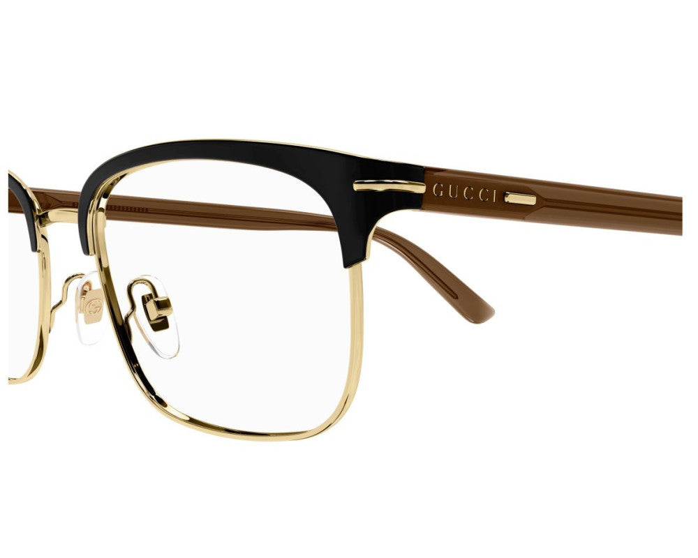 Lunettes de vue Gucci Lettering GG1448O Noir (001) - vue de profil