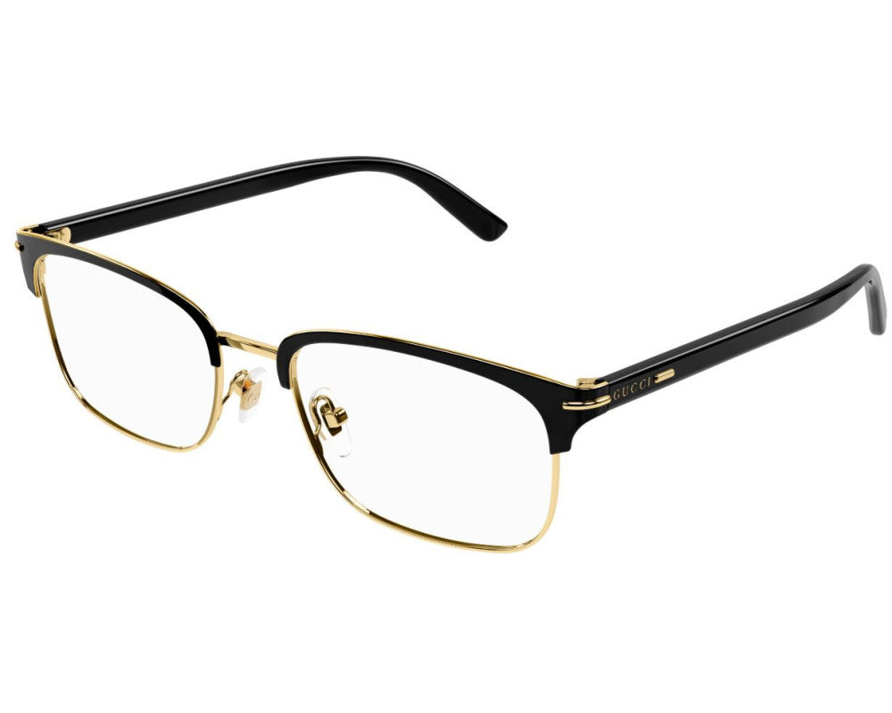 Lunettes de vue Gucci Lettering GG1448O Noir (001) - vue de face