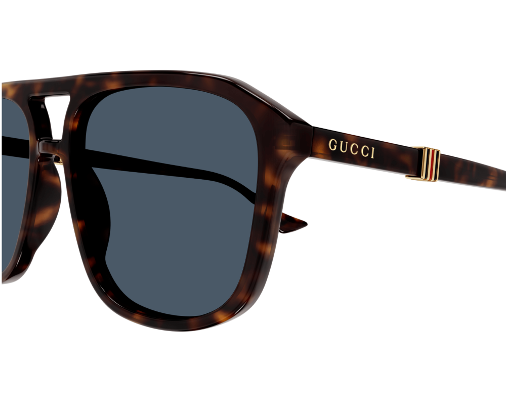 Lunettes de soleil Gucci Web GG1494S Noir - vue de profil