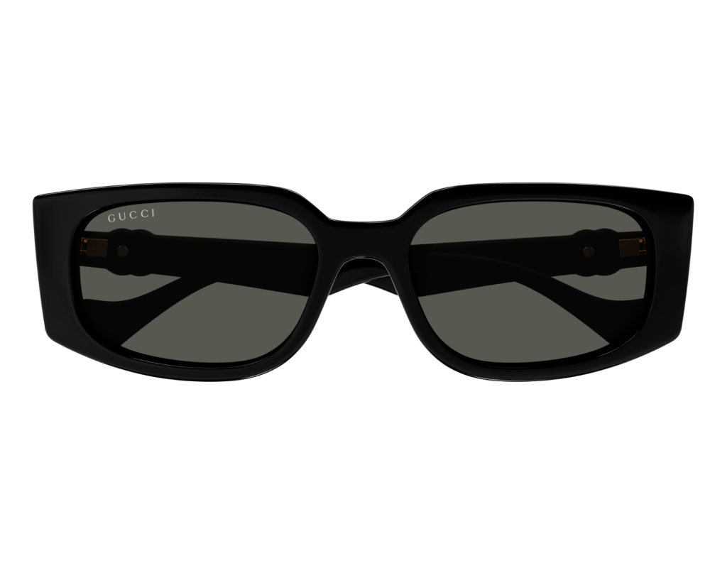 Lunettes de soleil Gucci GG Logo GG1534S Noir - vue 3/4