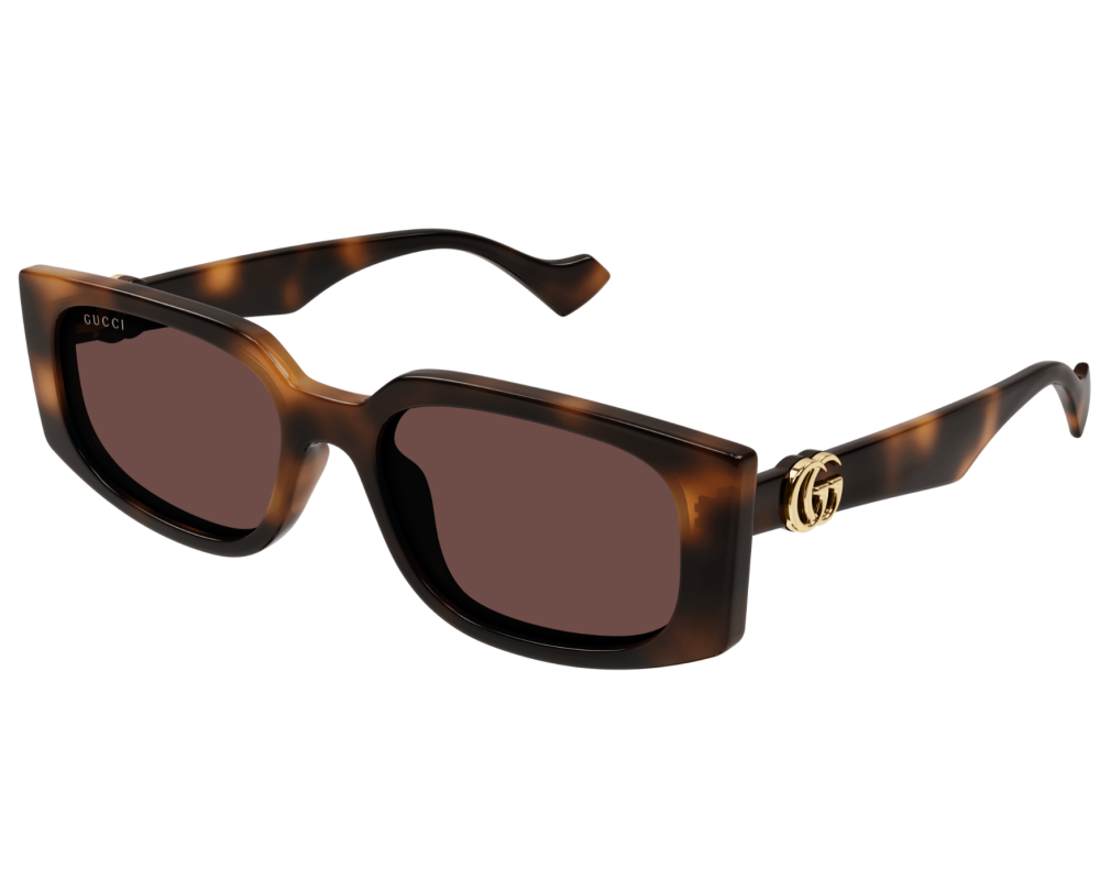 Lunettes de soleil Gucci GG Logo GG1534S Noir - vue arrière