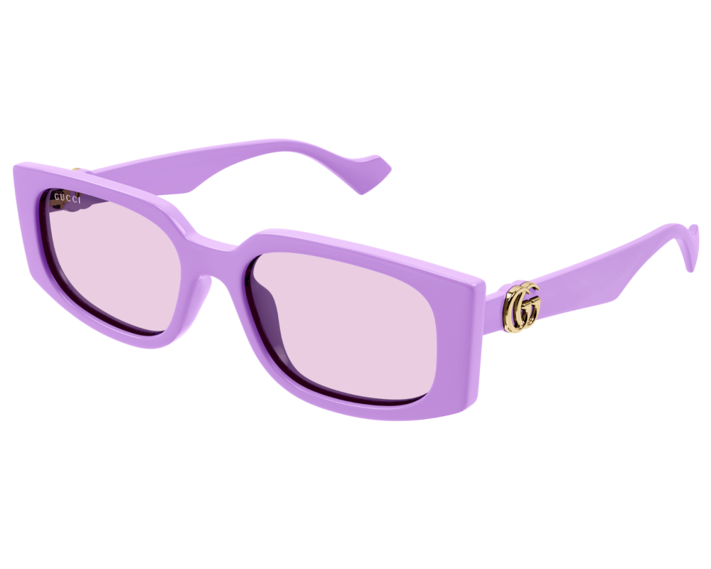 Lunettes de soleil Gucci GG Logo GG1534S Noir - vue 3/4