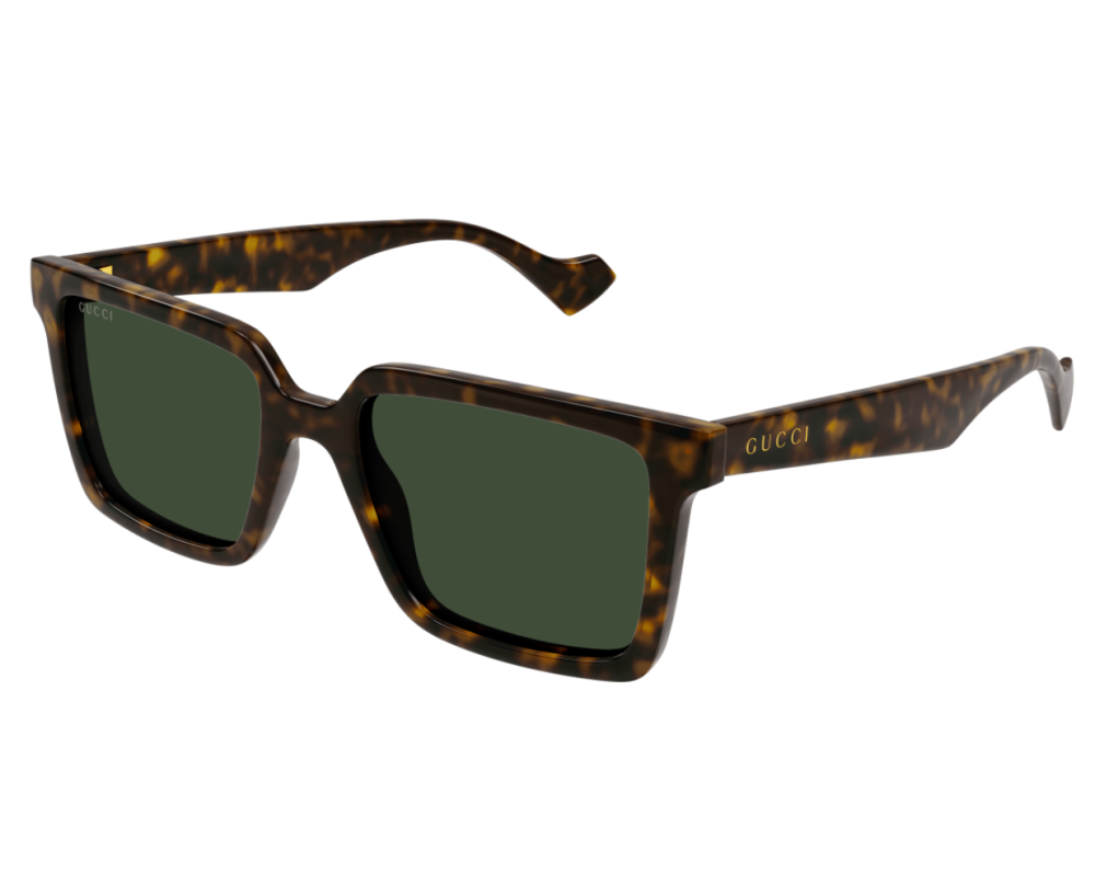 Lunettes de soleil Gucci Lettering GG1540S Noir - vue arrière