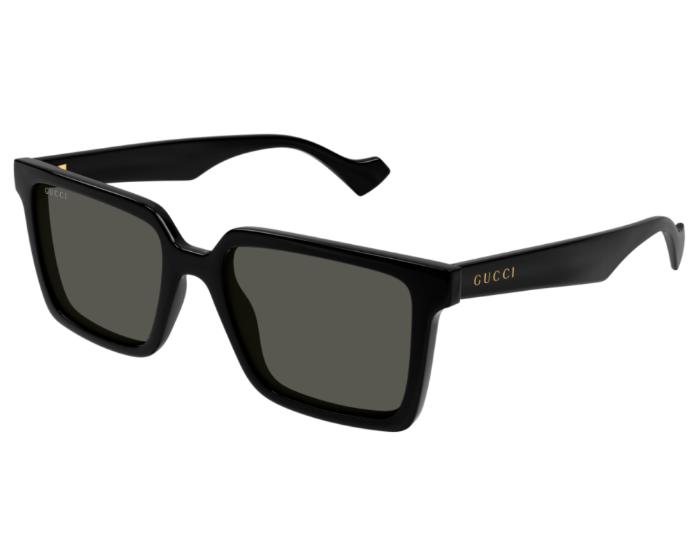 Lunettes de soleil Gucci Lettering GG1540S Noir - vue de face