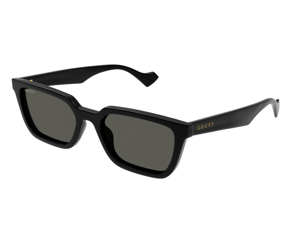 Lunettes de soleil Gucci Lettering GG1539S Noir - vue de face