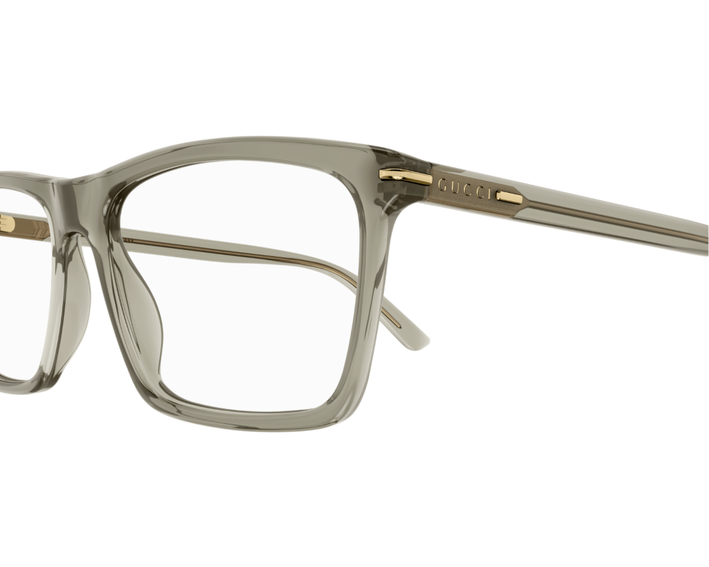 Lunettes de vue Gucci Logo GG1445O Noir - vue de profil