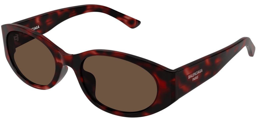 Lunettes de soleil Balenciaga Everyday BB0369SK - Havane (005)