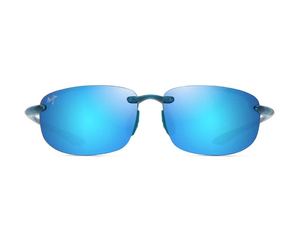 Lunettes de soleil Maui Jim Ho'okipa – coloris Bleu transparent brillant (B407-03)
