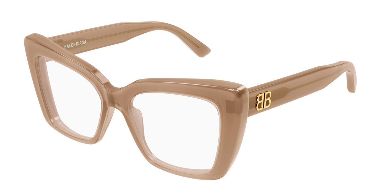 Lunettes de vue Balenciaga Everyday BB0297O - Marron (006)
