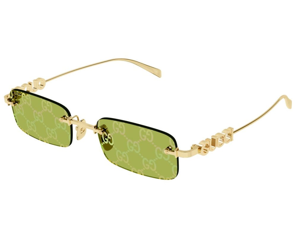 Lunettes de soleil Gucci Cruise GG1808S Doré (002) - vue de face