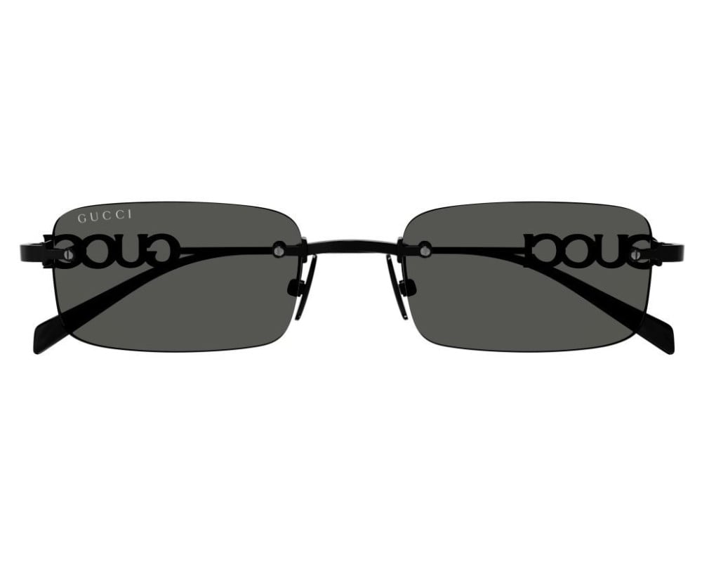 Lunettes de soleil Gucci Cruise GG1808S Doré (002) - détail des branches