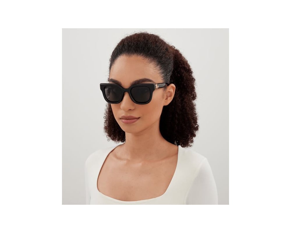 Lunettes de soleil Gucci Cruise GG1828S Noir - détail des branches