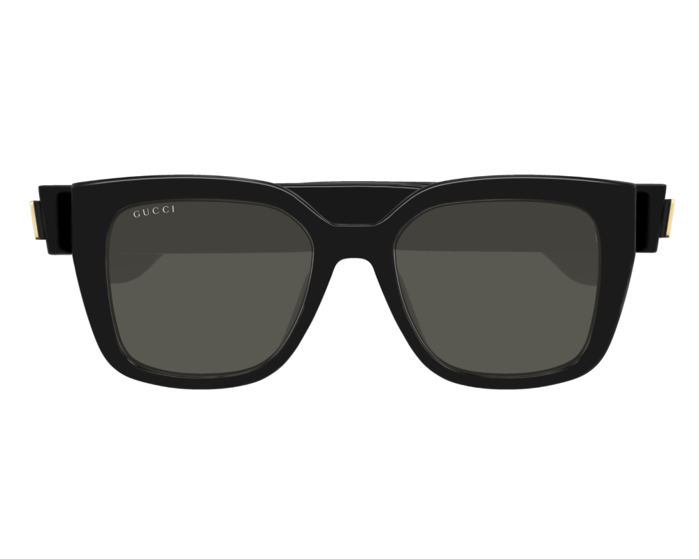 Lunettes de soleil Gucci GG Logo GG1690SK Noir - vue 3/4