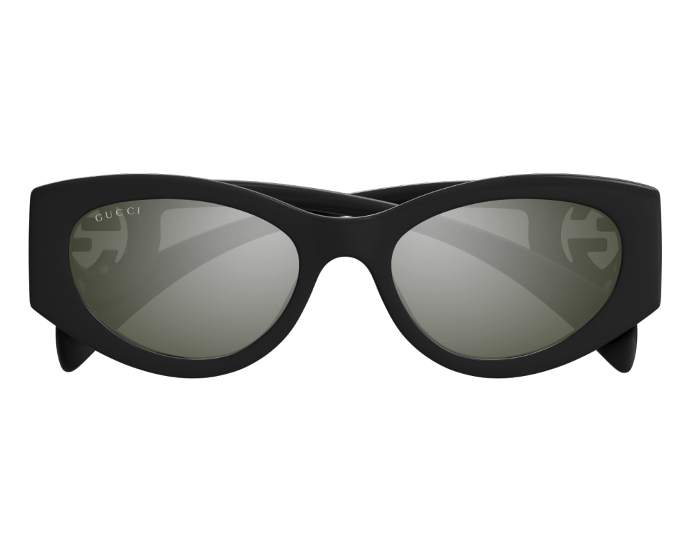 Lunettes de soleil Gucci GG Logo GG1691S Noir - vue de profil