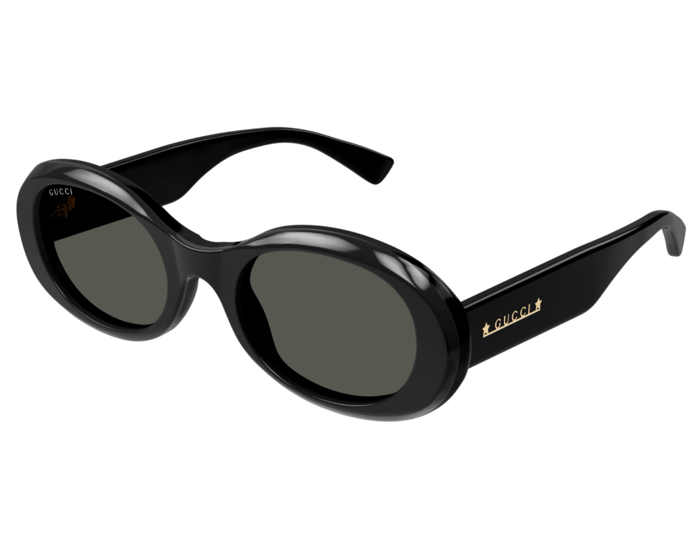 Lunettes de soleil Gucci Lettering GG1587S Noir - vue de face