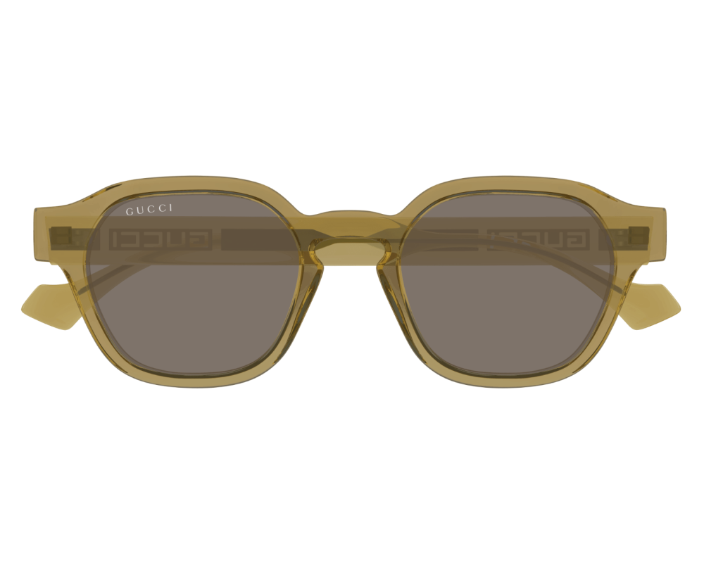 Lunettes de soleil Gucci Lettering GG1730S Noir - vue 3/4