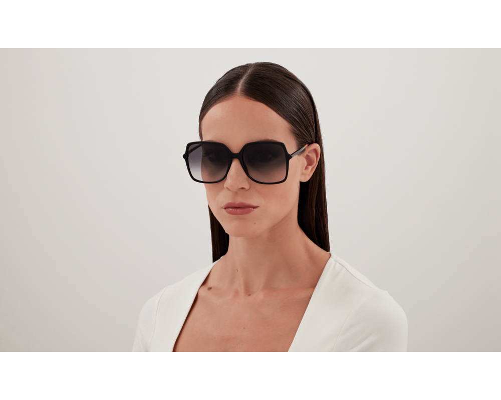 Lunettes de soleil Gucci Logo GG0544S Noir - vue arrière