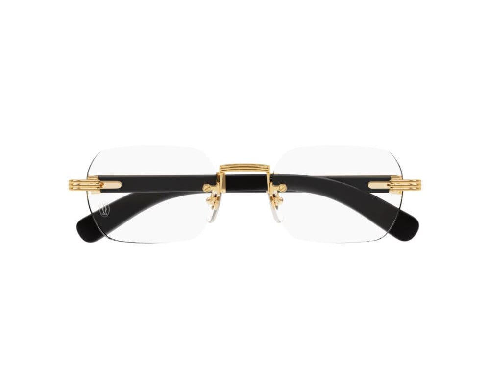 Lunettes de vue Cartier Corne et Bois Exception CT0377O
