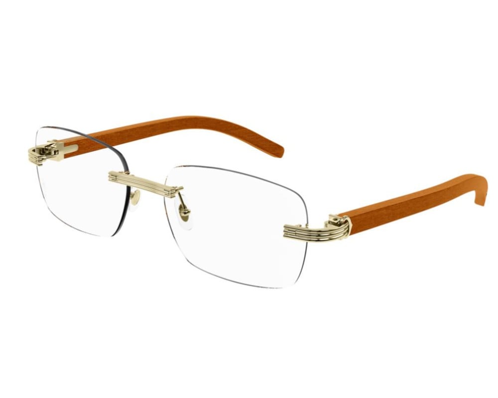 Lunettes de vue Cartier Corne et Bois Première CT0286O